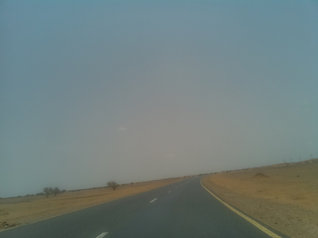 road to ethiopia-desert